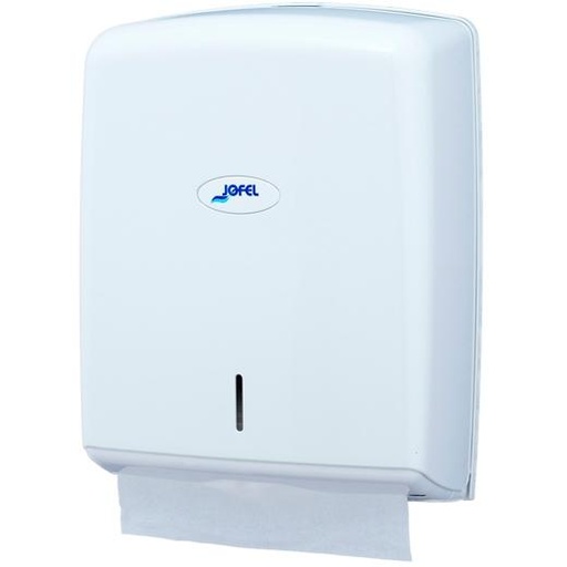 JOFEL - DISPENSADOR DE TOALLAS Z AZUR ABS BLANCO (Ref.28204)