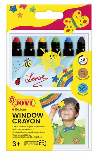 JOVI - CERAS DECOR GLASS CAJA DE 6 SURTIDAS (Ref.1906)