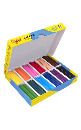 JOVI - CERAS HEXAGONAL CAJA DE 300 SURTIDAS (Ref.909)