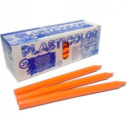 JOVI - CERAS PLASTIDECOR ESTUCHE DE 25 NARANJA (Ref.92507)