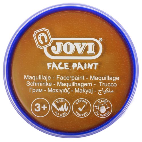 JOVI - MAQUILLAJE CREMA FACE PAINT BOTE de 20 ml CAJA de 5 NARANJA (Ref.17704)