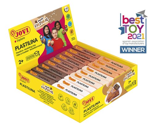 JOVI - PLASTILINA 70 PAST. CULTURAL C/18 (Ref.70/18M)