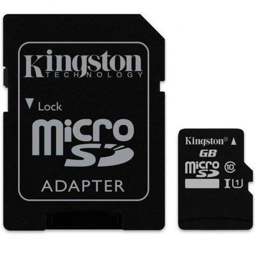KINGSTON - Technology Canvas Select Plus memoria flash 64 GB MicroSDXC Clase 10 UHS-I (Canon L.P.I. 0,24€ Incluido) (Ref.SDCS2/64GBSP)