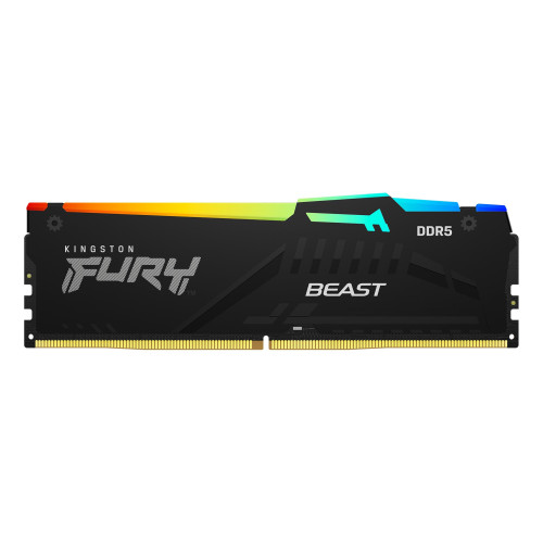 KINGSTON - MEMORIA FURY BEAST RGB DDR5 16GB 5600MHZ CL40 KF5 (Ref.KF556C40BBA-16)