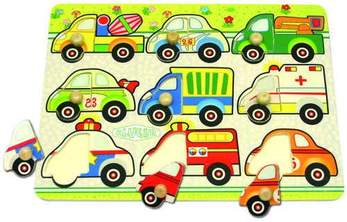 KLUGER - JUEGO ENSARTE 9 PIEZAS PARQUE AUTOMOVILISTICO (Ref.D11022)