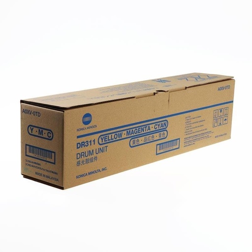 KONICA MINOLTA - TAMBOR C / M / Y BIZHUB C 258, 308, 368 - DR-313 (Ref.A7U40TD)