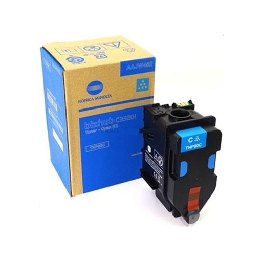 KONICA MINOLTA - TONER CIAN BIZHUB C3320I - TNP80C (Ref.AAJW452)