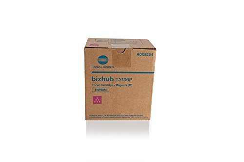 KONICA MINOLTA - TONER MAGENTA BIZHUB C3100P - TNP-50M (Ref.A0X5354)