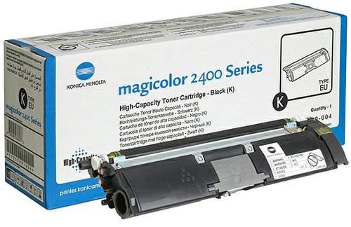 KONICA MINOLTA - TONER MINOLTA REF. MAGIC COLOR 2400W NEGRO (4.500 páginas) (Ref.1710589-004)