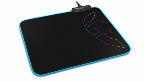 KROM - Knout RGB Negro Alfombrilla de ratón para juegos (Ref.NXKROMKNTRGB)
