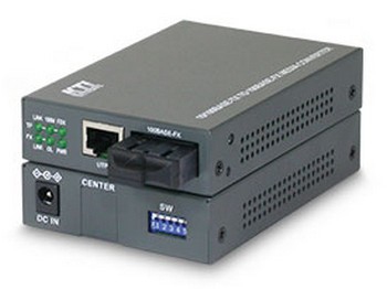 KTI NETWORKS - KTI 10/100TX to 100FX media converter, multimode, ST, 2Km (Agilent/Avago) (Ref.KC-300D-T)