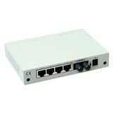 KTI NETWORKS - KTI 4x10/100 UTP + 1x100FX switch, multimode, ST, 2Km (Agilent/Avago) (Ref.KS-105F-T)