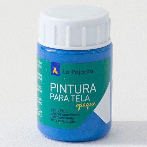 LA PAJARITA - Pintura tela opaca to-10 cyan (Ref.206822)