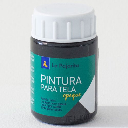 LA PAJARITA - Pintura tela opaca to-18 negro (Ref.208222)