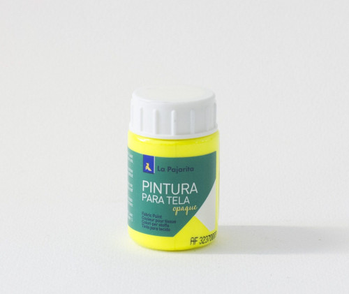 LA PAJARITA - Pintura tela opaca tof-01 amarillo fluorescente (Ref.208322)