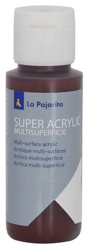 LA PAJARITA - PINTURA ACRILICA 60 ml (bote) MARRON ANTIGUO A-19 (Ref.179276)