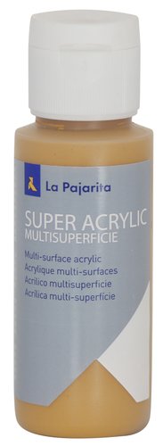 LA PAJARITA - PINTURA ACRILICA 60 ml (bote) OCRE A-06 (Ref.177976)