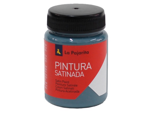 LA PAJARITA - TÉMPERA ESCOLAR BOTE DE 35ML SATINADA AZUL METAL L-34 (Ref.169322)