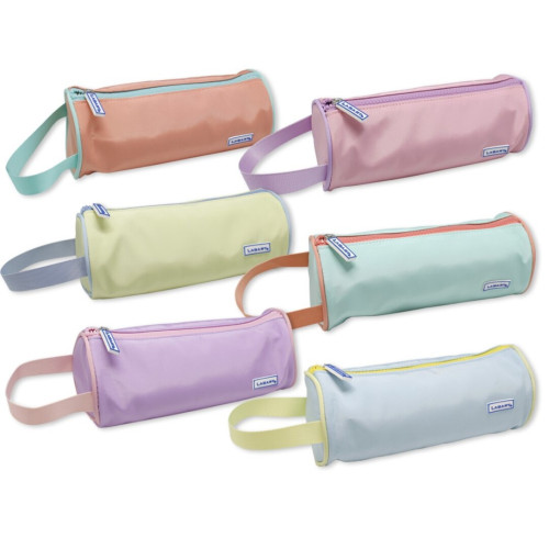 LAGART - PORTATODO TACTO SUAVE PASTEL REDONDO COLORES SURTIDOS C/ ASA (Ref.329271)