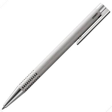 LAMY - BOLÍGRAFO LOGO BRUSHED ACERO INOXIDABLE NEGRO (Ref.1205335)