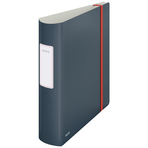 LEITZ - ARCHIVADOR palanca ACTIVE COSY POLYFOAM A4 180º 82mm GRIS (Ref.10380089)