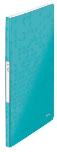 LEITZ - CARPETA FUNDAS (TARIFARIO) WOW PP FLEXIBLE A4 20 F. TURQUESA (Ref.46310151/46310051)