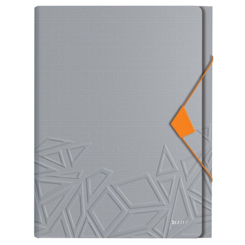 LEITZ - CLASIF.ACORD. PP A4 6 SEP.GRIS (Ref.39970088)