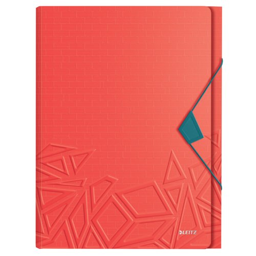 LEITZ - CLASIF.ACORD. PP A4 6 SEP.ROJO (Ref.39970020)