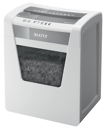 LEITZ - DESTRUCTORA IQ OFFICE P4 (15h CONFETI)
Nv.seg.4 - particula 4x40mm dep.23L (Ref.80030000)