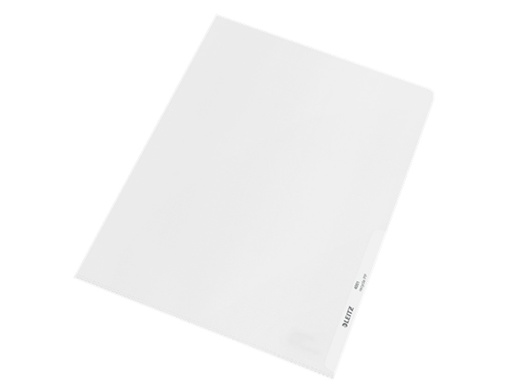 LEITZ - DOSSIER UÑERO RECYCLE A4 PP TRANSPARENTE PAQUETE de 25 (Ref.40013003)