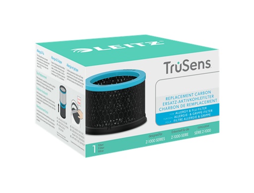 LEITZ - FILTRO DE CARBONO HEPA PARA PURIFICADOR DE AIRE GRANDE Z-1000 PARA ALERGIAS Y GRIPE (Ref.2415116)