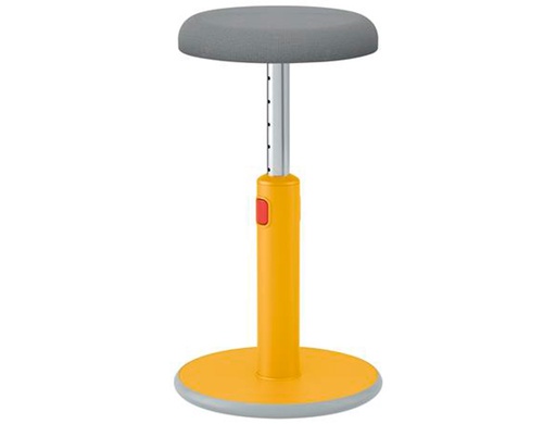 LEITZ - TABURETE ACTIVE ERGO COSY AJUSTABLE COLOR AMARILLO (Ref.65180019)