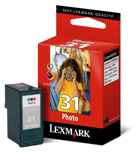 LEXMARK - CARTUCHO INKJET Nº31 PHOTO (135 FOTOS 10X15) (Ref.18C0031E)