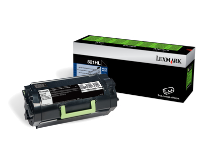 LEXMARK - 520HAL Cartucho de toner de rendimiento alto para etiquetas (Ref.52D0HAL)