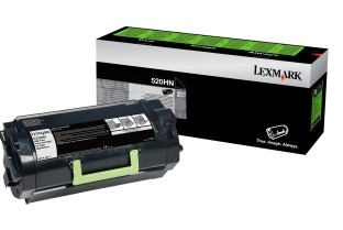 LEXMARK - 520HN Cartucho Corporativo alto rendimiento (25.000 pag.) (Ref.52D0H0N)