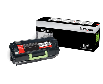LEXMARK - 520XAL Cartucho de toner de rendimiento extra alto para etiquetas (Ref.52D0XAL)