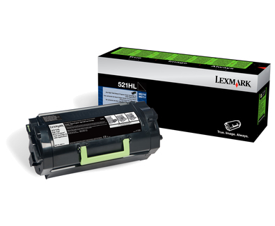 LEXMARK - 522HL Cartucho de toner de rendimiento alto del Programa de devolucion para etiquetas (Ref.52D2H0L)