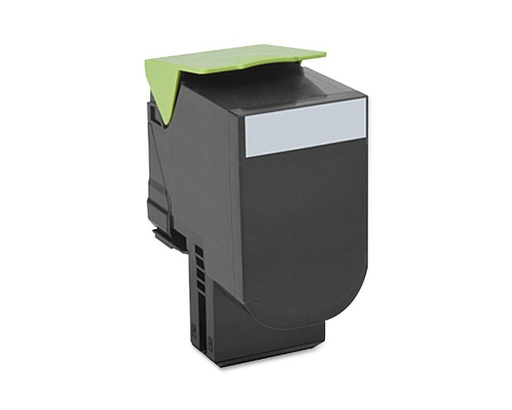 LEXMARK - 800H1 Cartucho de toner negro de alto rendimiento (4k) (Ref.80C0H10)