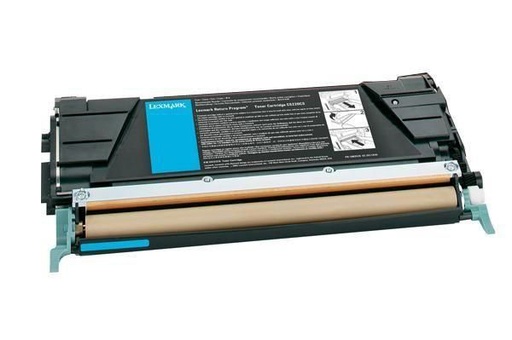 LEXMARK - C524, C532, C534 Cyan High Yield Return Program Corporate Cartridge (Ref.C524H3CG)