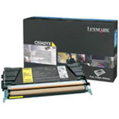 LEXMARK - C534 Yellow Extra High Yield Return Program Corporate Cartridge (Ref.C534X3YG)