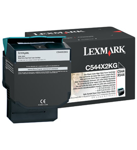LEXMARK - C544, X544 Cartucho toner negro Extra Alto Rendimiento (6K) (Ref.C544X2KG)