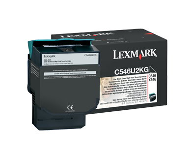 LEXMARK - C546, X546 Cartucho de toner negro Extra Alto Rendimiento (8K) (Ref.C546U2KG)
