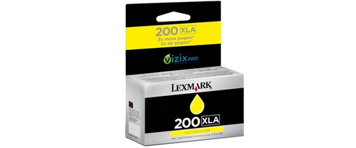 LEXMARK - Cartucho de tinta amarillo Alto Rendimiento 200XLA (Ref.14L0200)