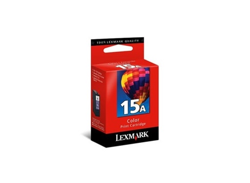 LEXMARK - Cartucho de tinta color nº 15A (Ref.18C2100E)