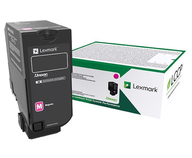 LEXMARK - Cartucho de toner magenta retornable para CS/CX 727, CS728 (Ref.75B20M0)