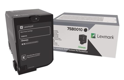 LEXMARK - CS/CX 727, CS728 Cartucho de toner negro (Ref.75B0010)