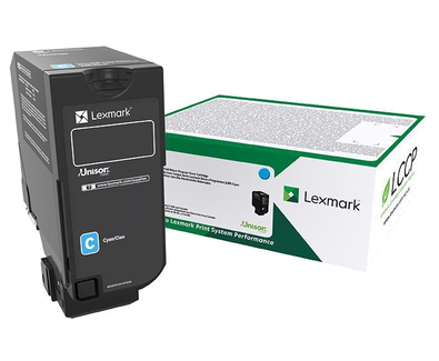 LEXMARK - CS/CX 827 Cartucho de toner cian Retornable (Ref.73B20C0)