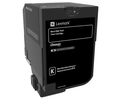 LEXMARK - CS720, CS725 Cartucho de toner negro de alto rendimiento (Ref.74C0H10)