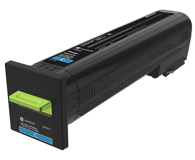 LEXMARK - CS820, CX82x, CX860 Cartucho cian Corporativo (8 000 paginas) (Ref.72K20CE)