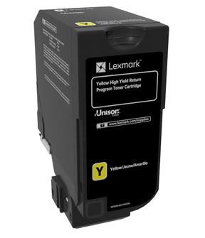 LEXMARK - CX725 Cartucho de toner amarillo de alto rendimiento Retornable (Ref.84C2HY0)